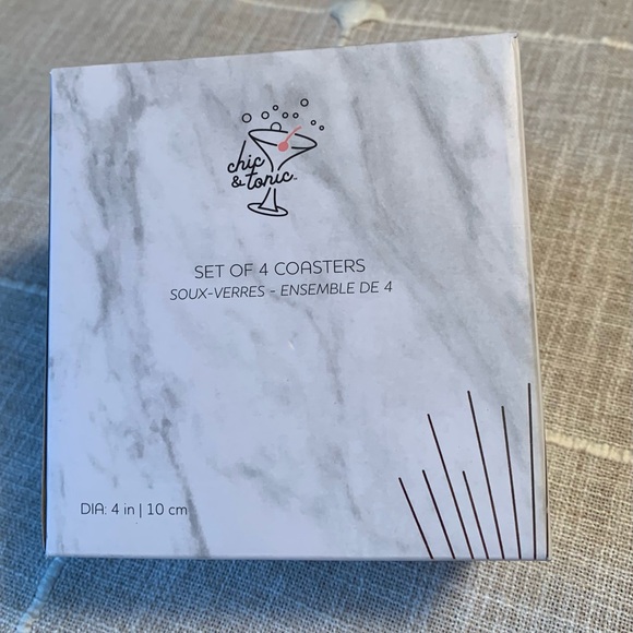 Snowflake Coaster Set - Picture 4 of 5